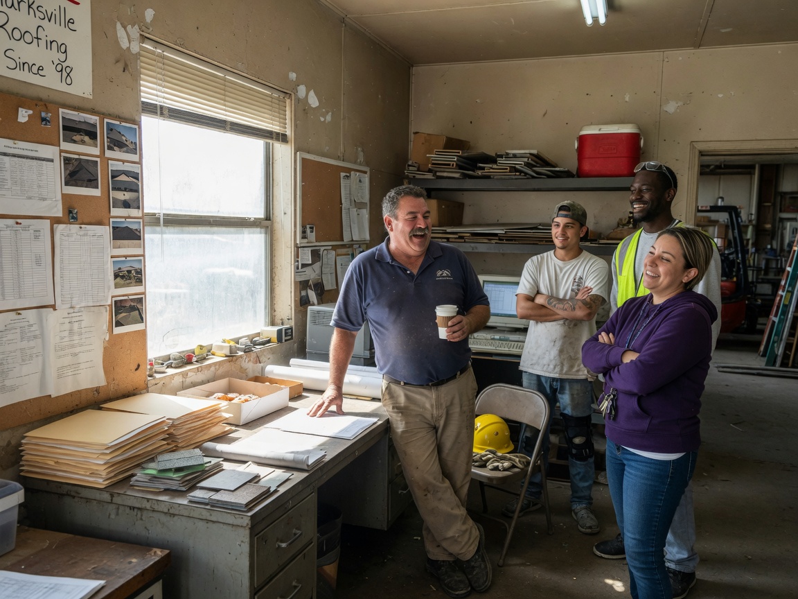 The Clarksville Skylight Experts team at work in Clarksville