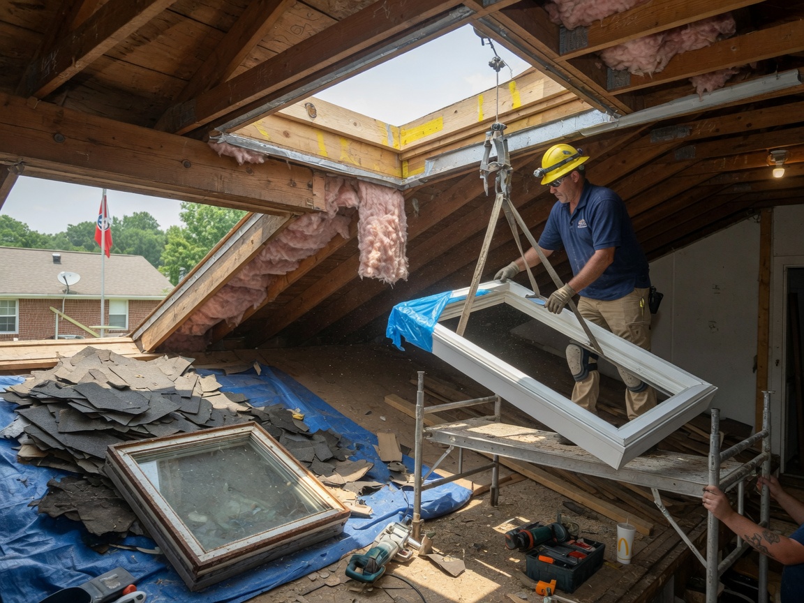 Skylight Replacement in Clarksville