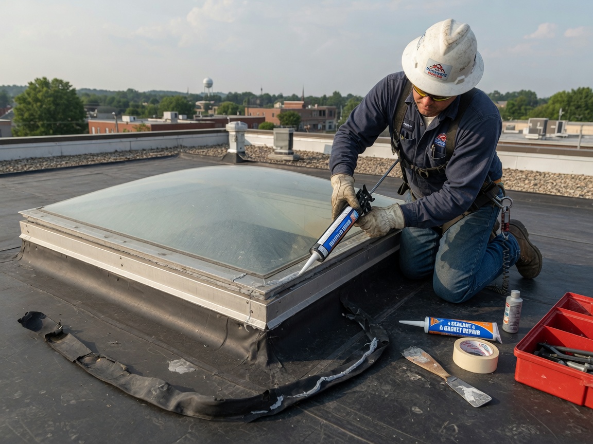 Skylight Sealant & Gasket Repair in Clarksville